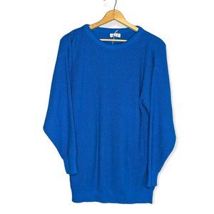 Vintage Pandora Blue Crew Neck Sweater Size Medium
